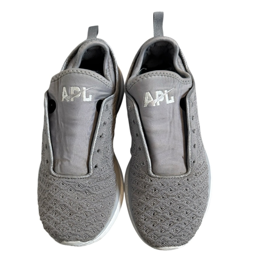 LULULEMON APL TECHBLOOM PHANTOM Lace Up Women's Light Gray Slip-On Sneakers